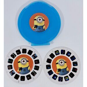 Despicable Me View-Master Set With 2 Reels & Minion-Themed Storage Case